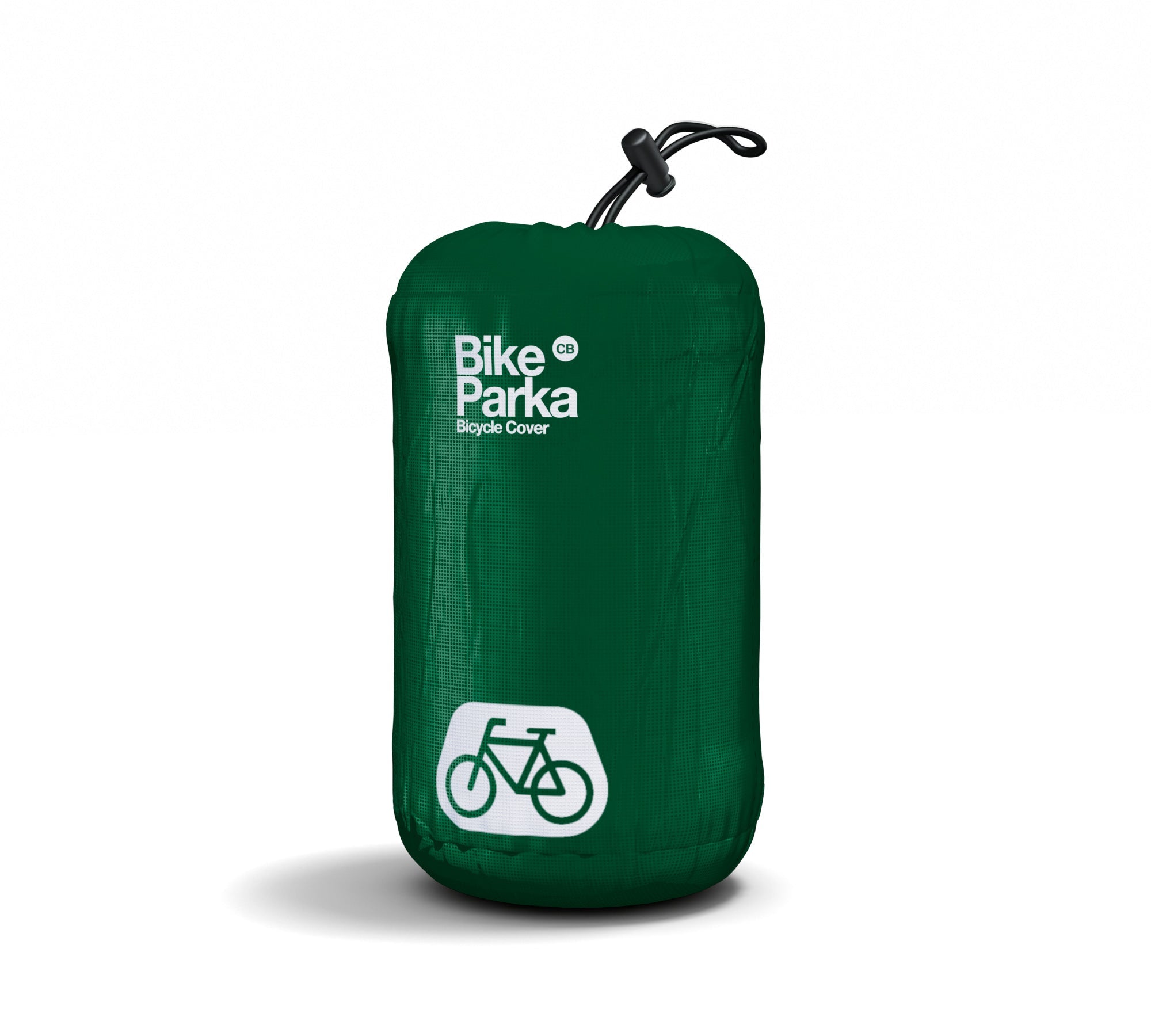 Front‑loader cargo bike cover with lock‑through panel – BikeParka Cargo