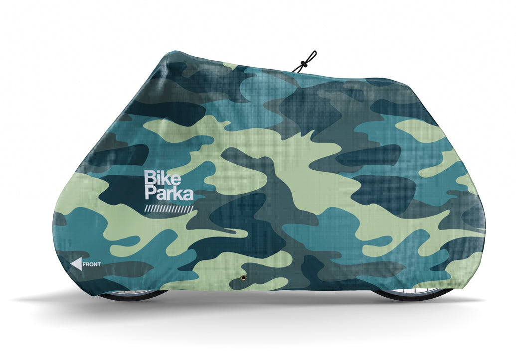 STASH by BikeParka Compact Waterproof Bike Cover BikeParka