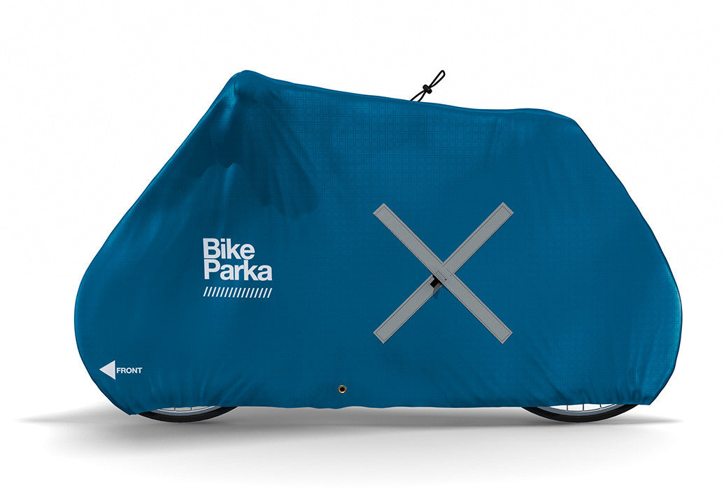 urban arrow parka bike cover BikeParka Urban Bike Cover Blue